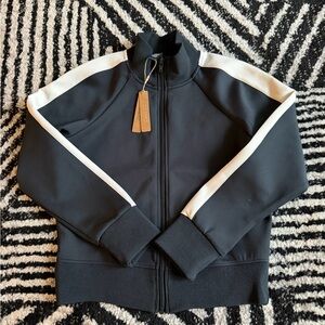 Skims track shrunken jacket onyx